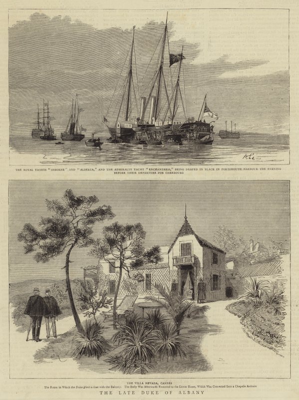 Den avdøde hertugen av Albany av William Edward Atkins