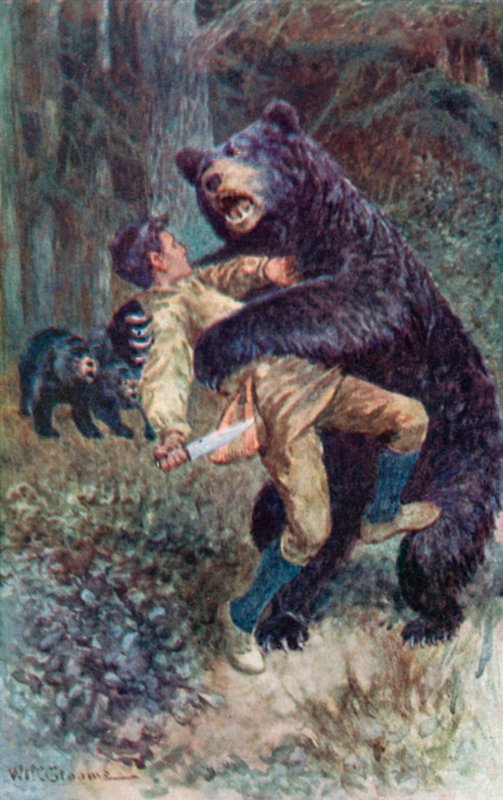 Pierre omfavnet i en dødelig klem av William Henry Charles Groome
