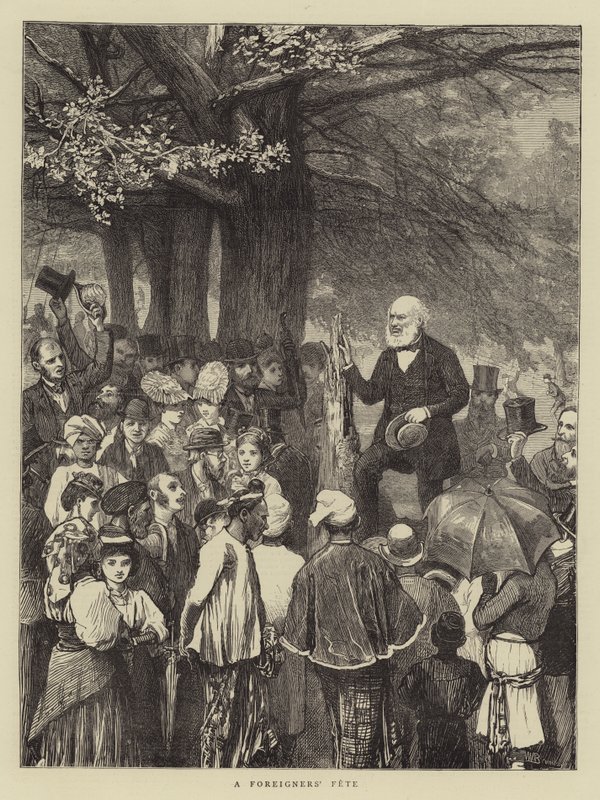 En utlendingsfest av William III Bromley