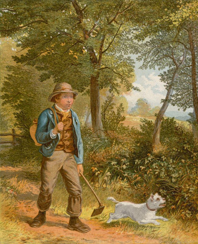 Plystre gjennom skogen av William III after Bromley