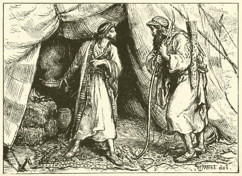 Esau selger sin førstefødselsrett av William J. Webbe or Webb