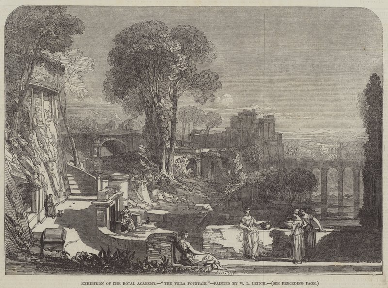 Villafontenen av William Leighton Leitch