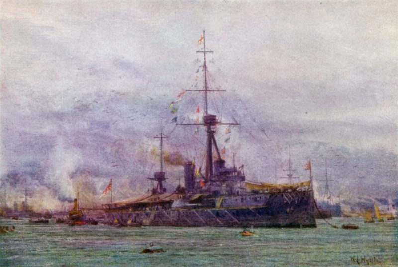 "Dreadnought", 1906 av William Lionel Wyllie