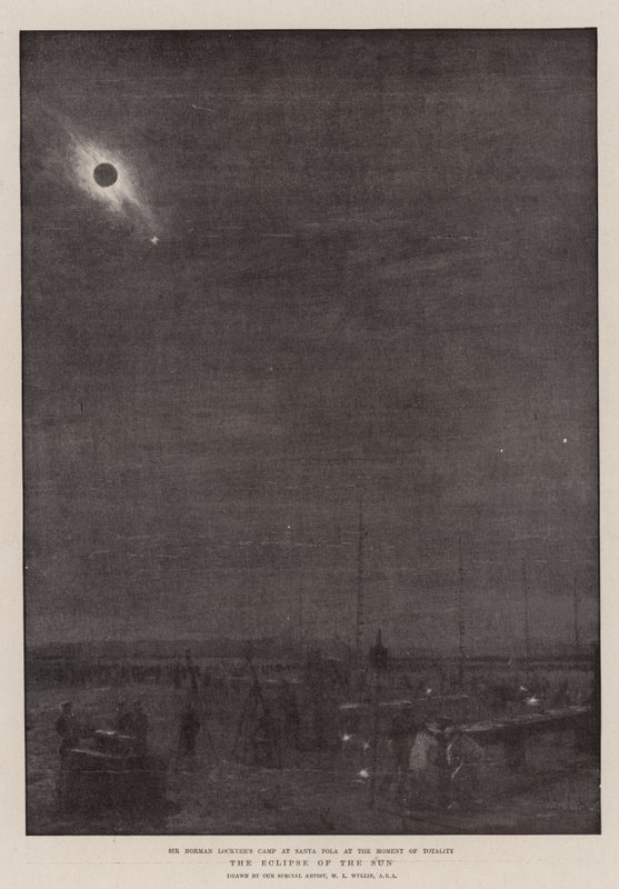 Solformørkelsen av William Lionel Wyllie