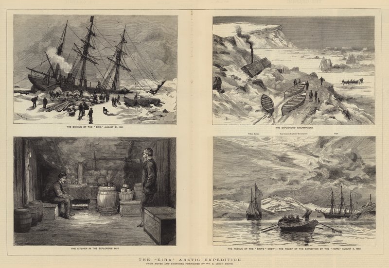 Eira arktiske ekspedisjon av William Lionel Wyllie