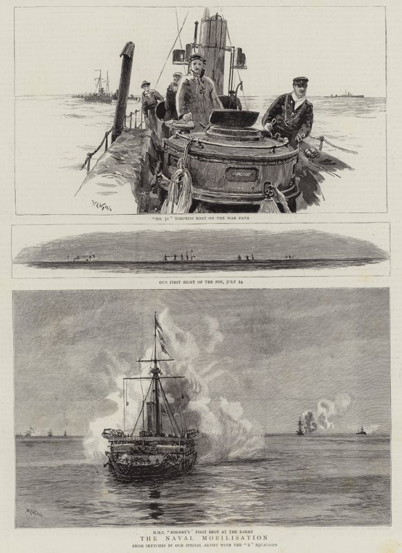 Sjømobiliseringen av William Lionel Wyllie