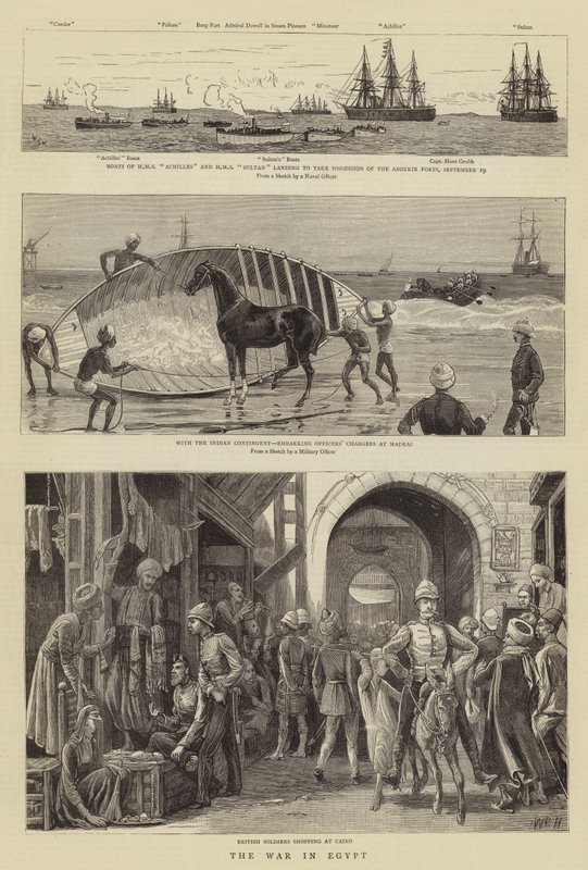 Krigen i Egypt av William Lionel Wyllie
