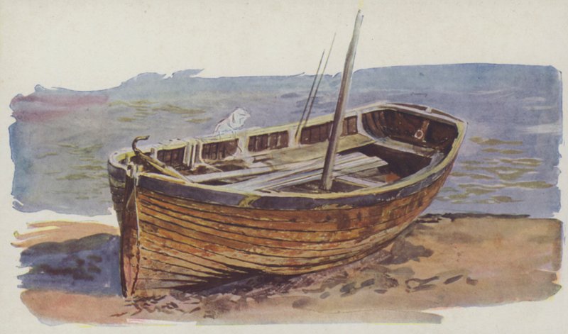 A Galley Punt, Deal av William Lionel Wyllie