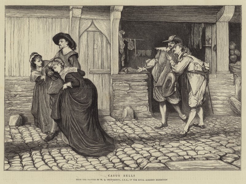 Casus Belli av William Quiller Orchardson