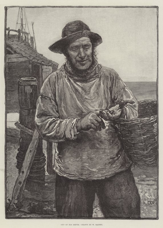 Ut av hans dybde av William Rainey