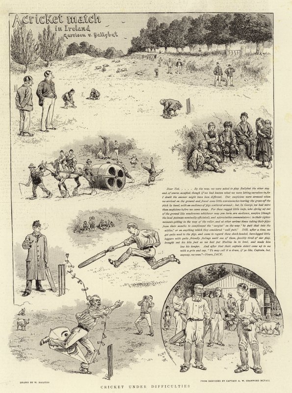 En cricketkamp i Irland av William Ralston