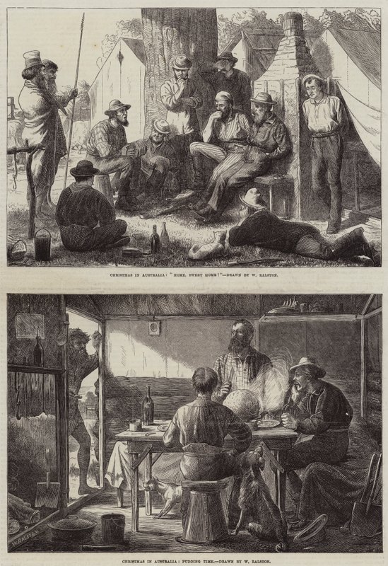 Jul i Australia av William Ralston