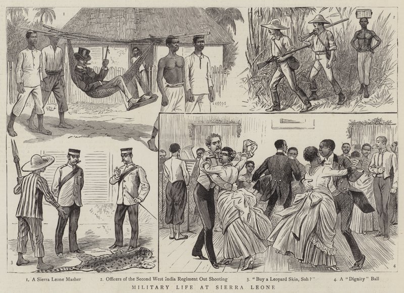 Militært liv i Sierra Leone av William Ralston