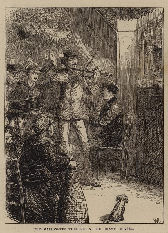 Bilder av livet og karakteren i Paris av en engelsk kunstner, V av William Ralston