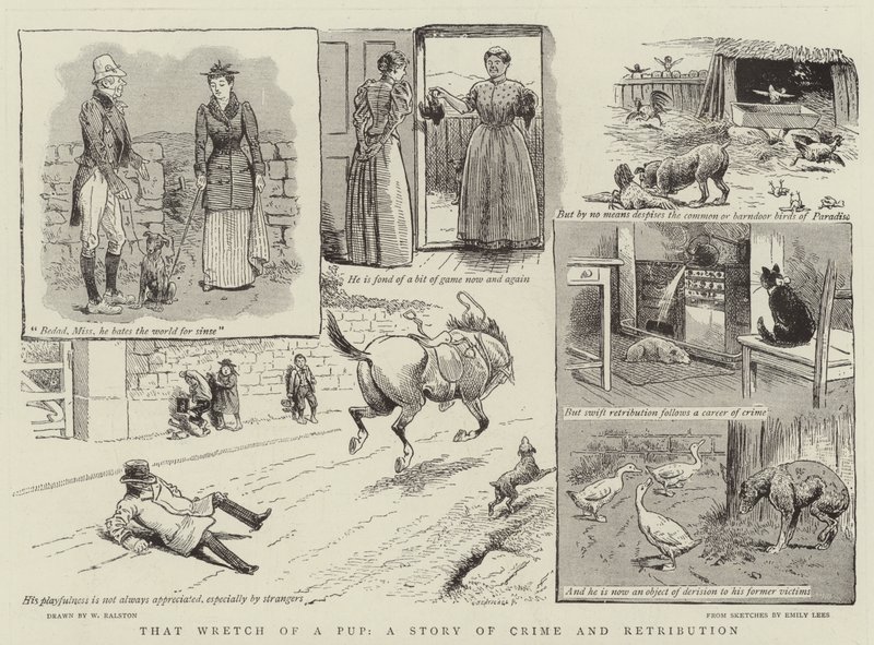 That Wretch of a Pup, en historie om kriminalitet og gjengjeldelse av William Ralston