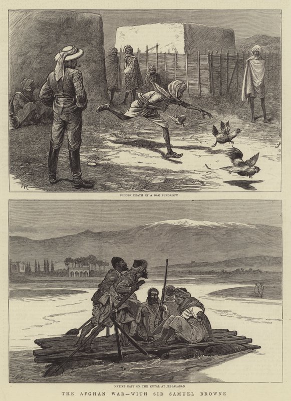 Den afghanske krigen, med Sir Samuel Browne av William Ralston