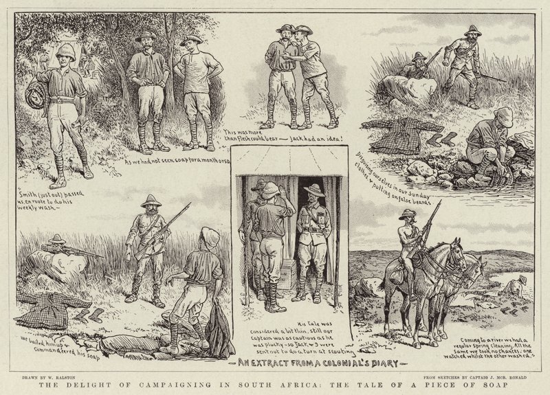 The Delight of Campaigning in South Africa, the Tale of a Piece of Soap av William Ralston