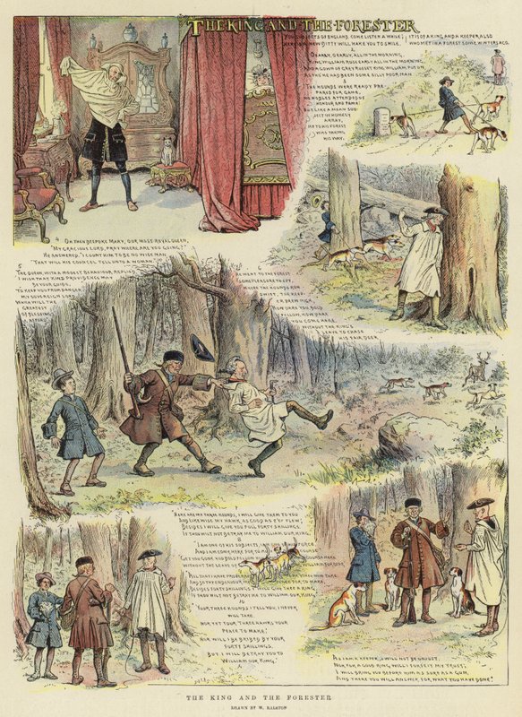 Kongen og Skogmannen av William Ralston