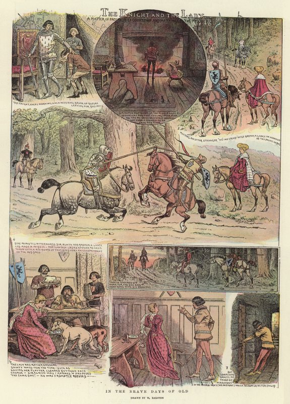 Ridderen og fruen av William Ralston
