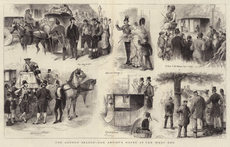 London-sesongen, artistens notater på West End av William Ralston