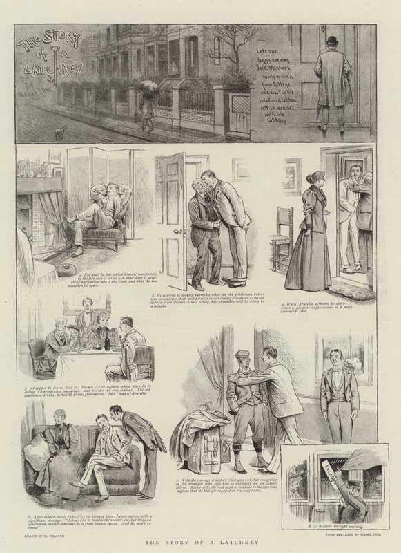 Historien om en låsetast av William Ralston