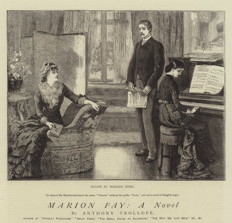 Marion Fay, en roman av William Small
