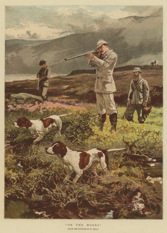 På maurerne (chromolitho) av William Small