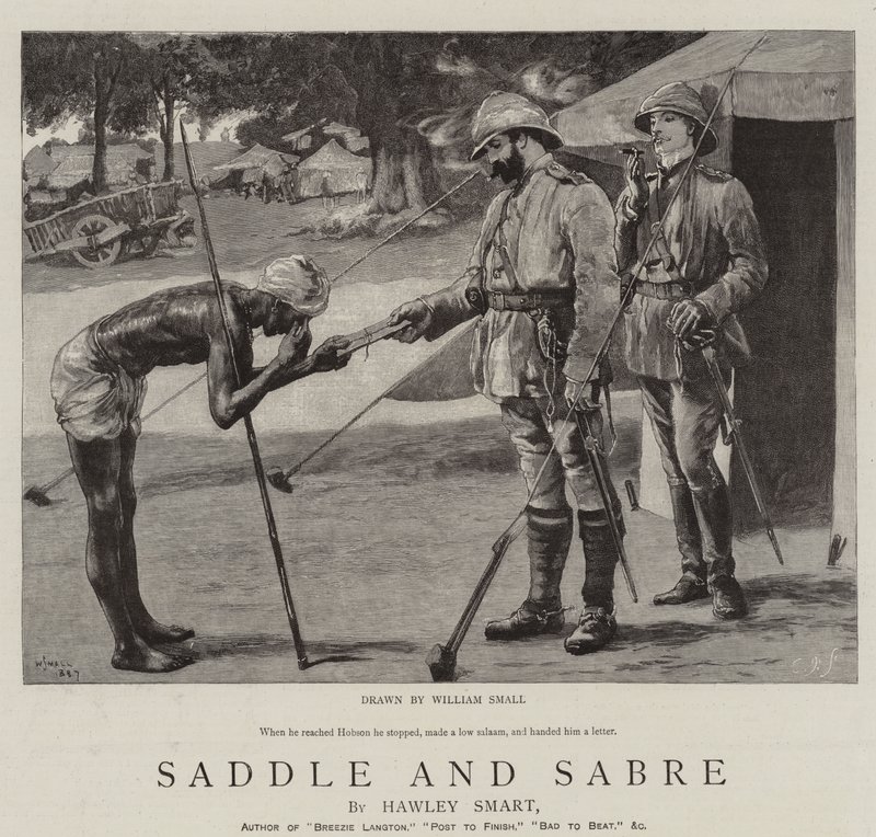 Sadel og Saber av William Small