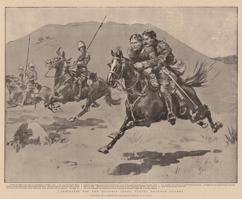 Kandidater til Victoria Cross, Plucky Dragoon Guards av William T. Maud