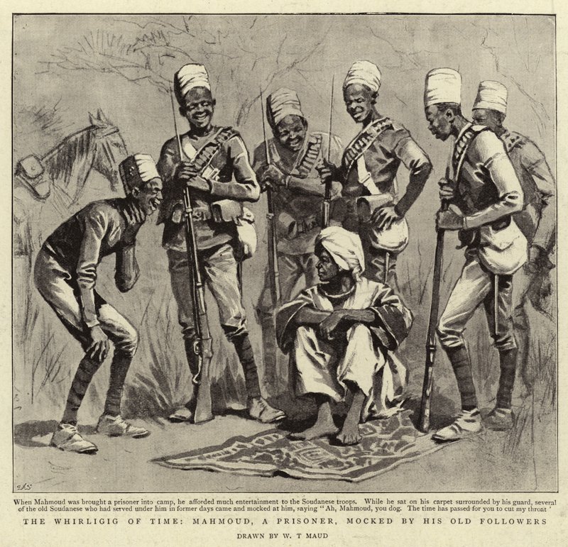 The Whirligig of Time, Mahmoud, en fange, hånet av sine gamle tilhengere av William T. Maud