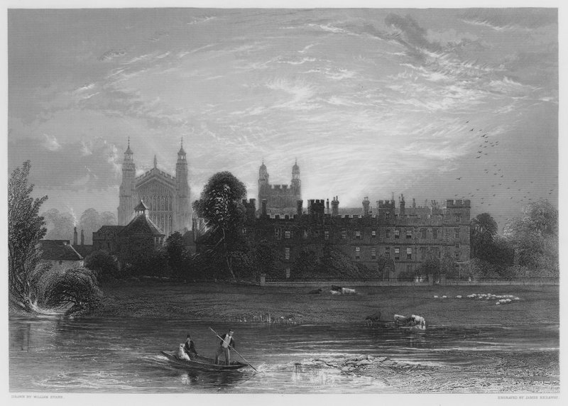 Eton, fra låsene (gravering) av William  Evans
