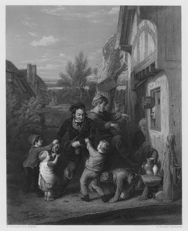 Fair-Time, fra bildet i Vernon Gallery (gravering) av William (after) Mulready
