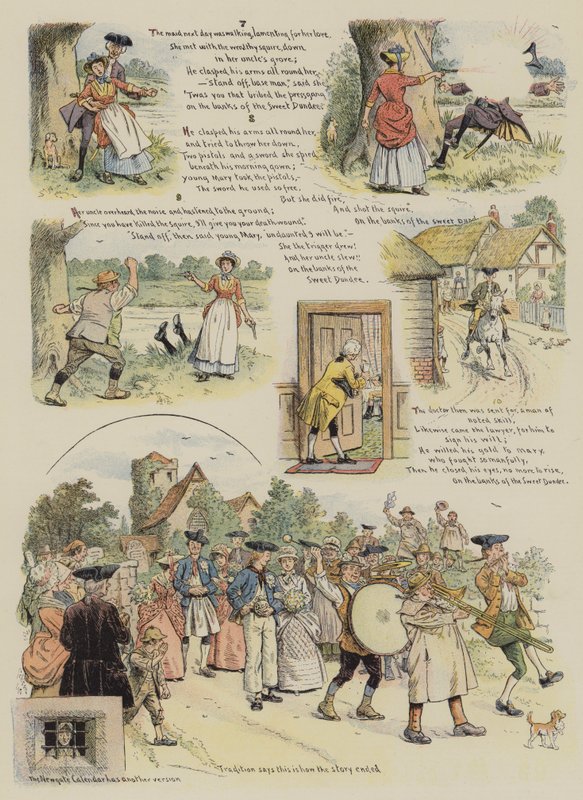 Bondens datter (chromolitho) av William (after) Ralston