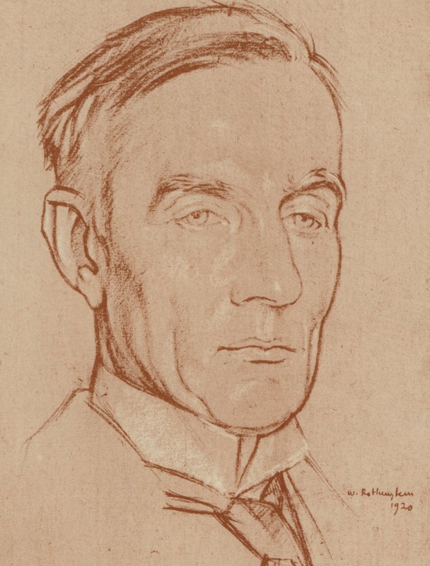 The Rt Hon H A L Fisher (litho) av William (after) Rothenstein