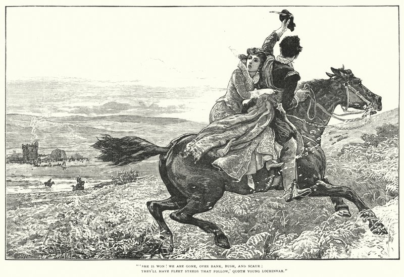 Lochinvar (gravering) av William (after) Small