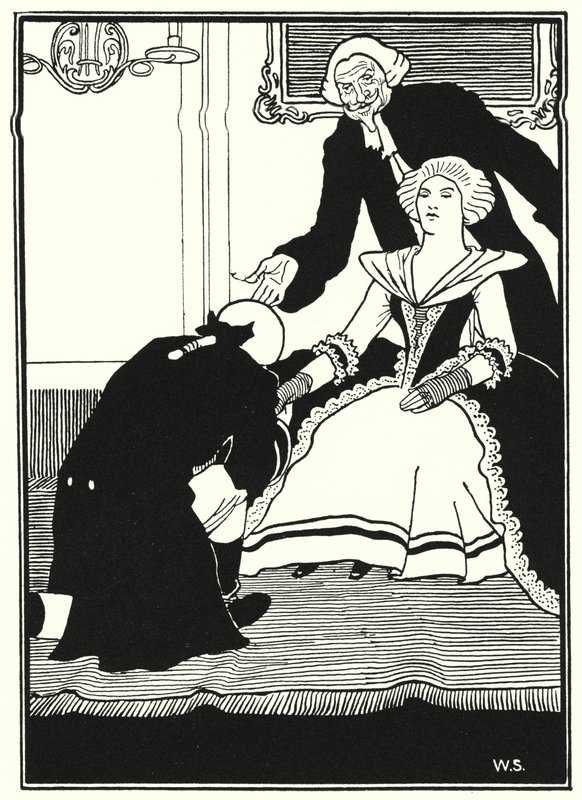 Illustrasjon for eventyrene til Baron Munchausen (gravering) av William (after) Strang
