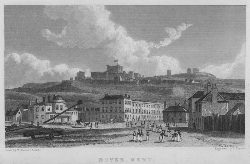 Dover, Kent (gravering) av William (after) Westall