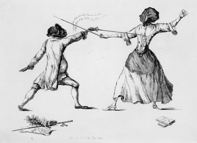 Hertuginnen av Queensberry og Soubise, 1773 av William Austin