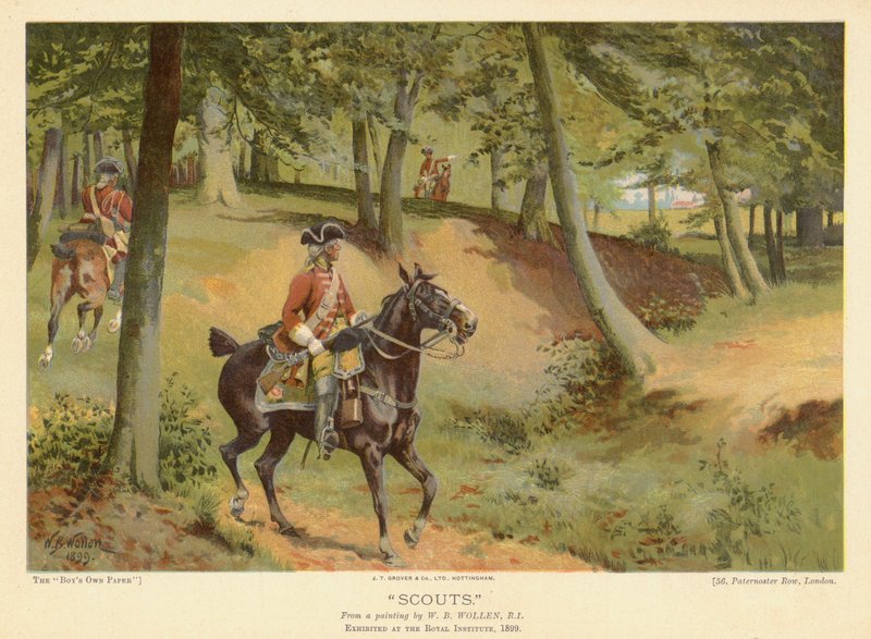 speidere av William Barnes after Wollen