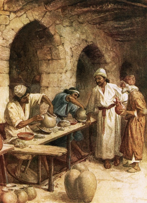 Jeremia og pottemakeren av William Brassey Hole