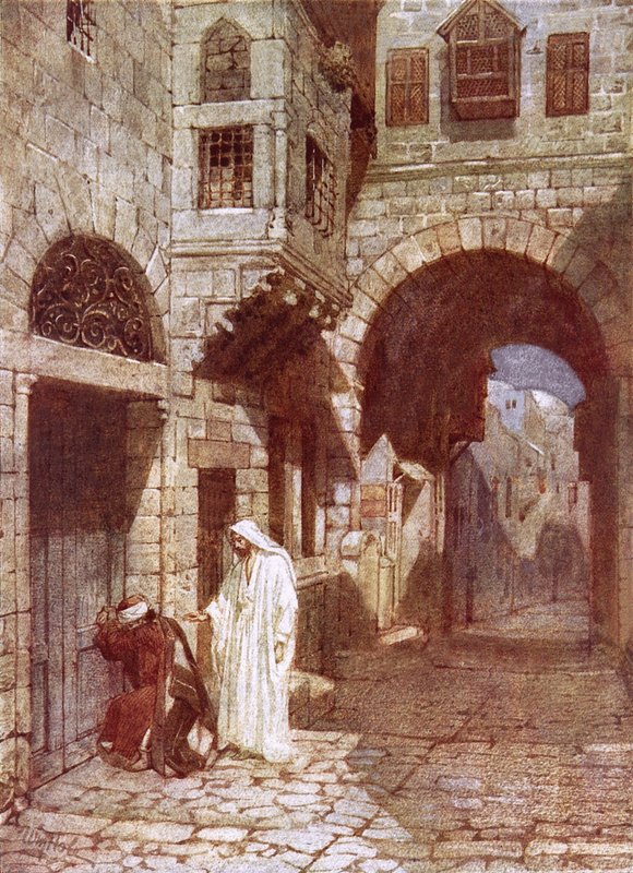 Jesus viser seg for Simon Peter av William Brassey Hole