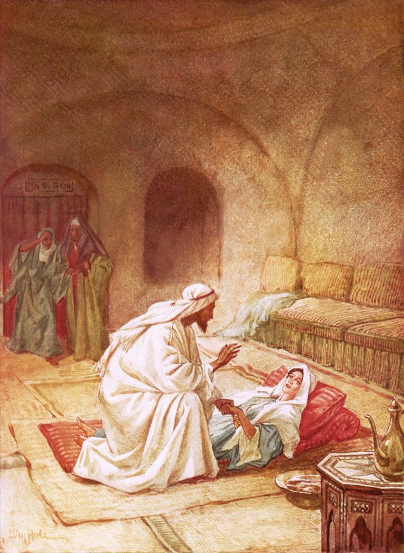 Jesus gjenoppliver Jairus