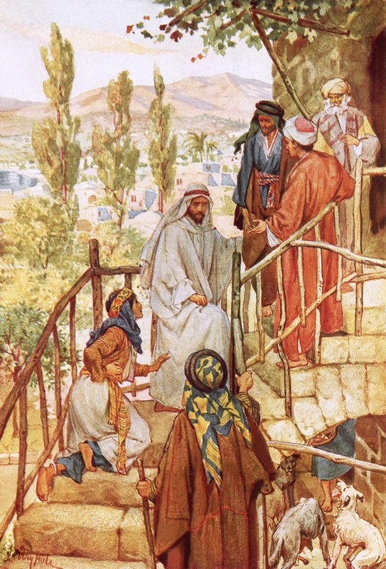 Jesus tester troen til en kvinne av William Brassey Hole