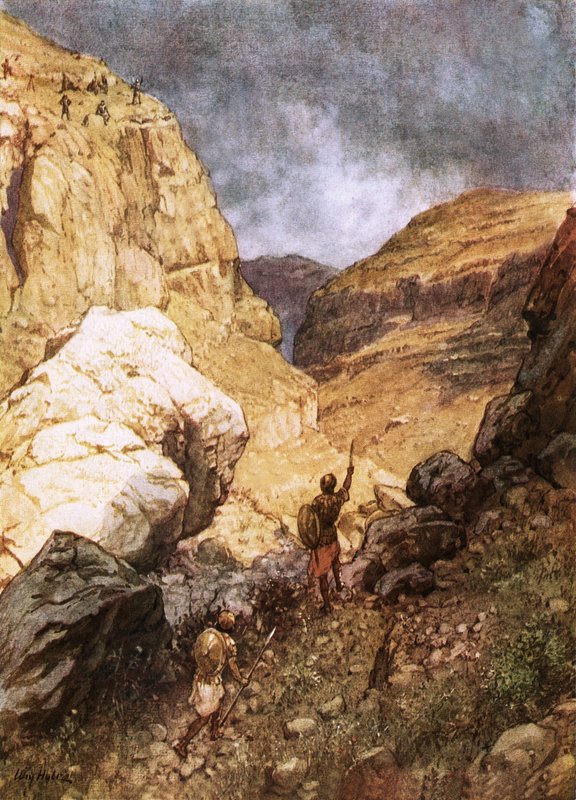 Jonatan trosset filistrenes utposter av William Brassey Hole