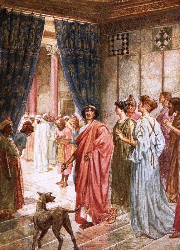 Pilatus sender Jesus til Herodes av William Brassey Hole
