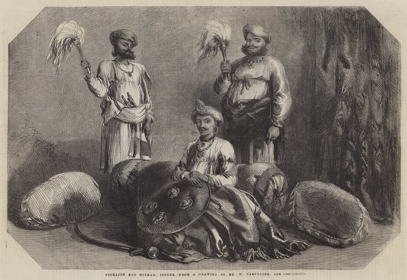 Tokaji Rao Holkar, innendørs av William Carpenter