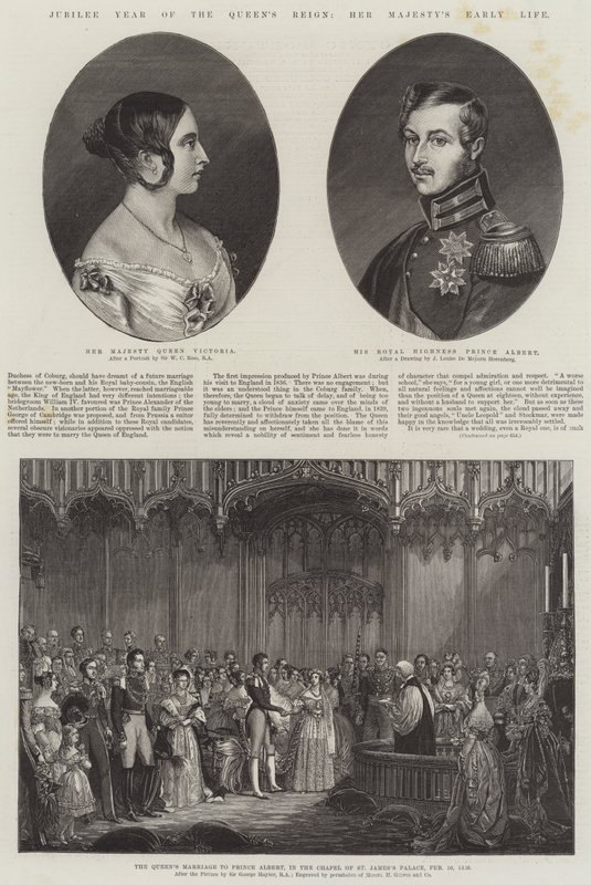 Jubileumsåret for dronningens regjeringstid, Hennes Majestets tidlige liv av William Charles Ross