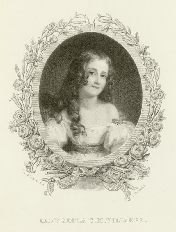 Lady Adela Corisande Maria Child Villiers av William Charles Ross