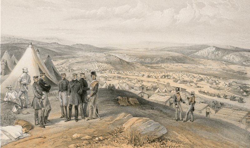 Kavalerileir, 9. juli 1855 av William Crimea Simpson