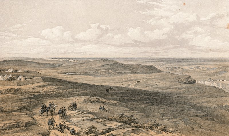 Feltet til Inkermann av William Crimea Simpson